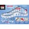 CDX Blocks Flyer Roller Coaster Building Brick Set